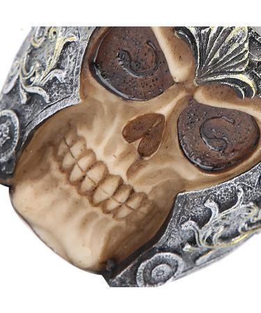 Skeleton Head Shaving Brush Bowl Set - Premium Beard Brush & Soap Dish for Men | Ideal for Home & Salon Use - Buy Online on GoSupps.com