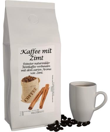 The Coffee and Tea Company Aromakaffee Flavored coffee whole beans freshly roasted from us cinnamon 500 grams - Buy Online on GoSupps.com