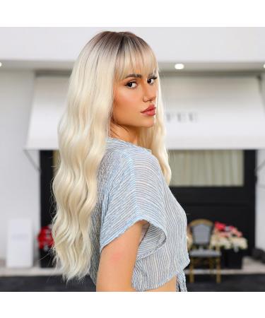 HAIRCUBE Curly Synthetic Wig for Women - Very Light Blonde - Ideal for Daily Wear or Cosplay - Buy Online on GoSupps.com