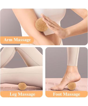 Fascia Roll Wood - Massage Roller for Legs & Neck Muscle Relaxation | Body Shaping & Gua Sha Massage Tool | International Shipping - Buy Online on GoSupps.com