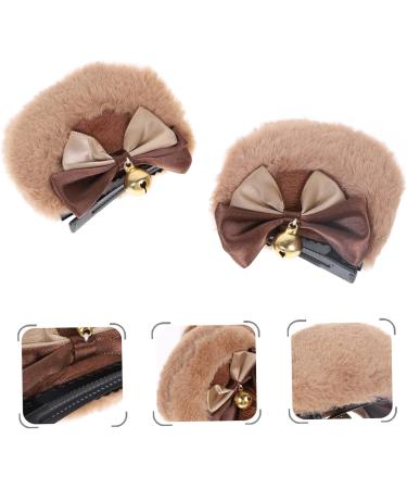 FOMIYES 5 Pairs Bear Ear Hair Clip Ears Barrettes Cat Ears Hair Barrettes Kawaii Hair Accessories Halloween Hair Kawaii Hair Clips Hair Clip Halloween Bear Ears Headgear Miss Iron Animal - Buy Online on GoSupps.com
