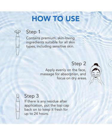 Hyaluronic Acid Serum for Face 3% Hyaluronic Acid Serum Ultra-Hydrating Vials 30 pcs Hydration & Moisture Facial Serum for Fine Lines & Wrinkles Single-Use - Buy Online on GoSupps.com