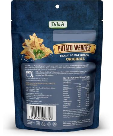  Broadway candy DJ & A Original Potato Wedges 100g - Buy Online on GoSupps.com