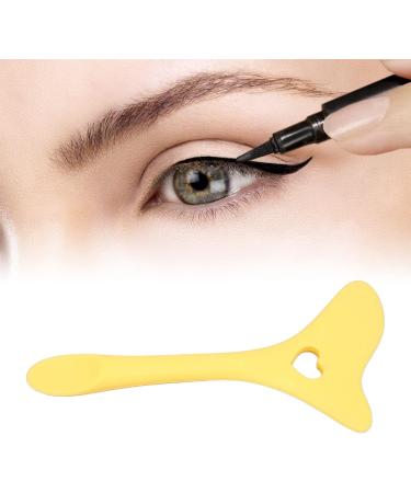 Aid Silicone Eye Makeup Tool Cream Applicator for Precise Drawing and Smudge Prevention (Yellow) - Buy Online on GoSupps.com