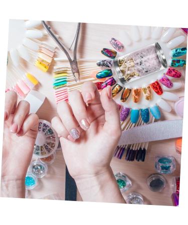 minkissy 6 Sets Nail Holder Fingernail Display Stand Manicure Practice Bracket Magnetic Base Nail Tip Stand Pumpkin Magnetic Mount Tool Stand Manicure Practice Holder Metal Alloy Pedicure - Buy Online on GoSupps.com