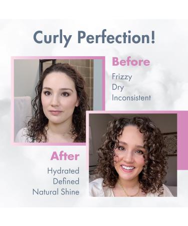 Buy Curling Hair Custard for All Hair Types Anti-Frizz Moisturizer & Curl Activator with Aloe | 8oz - International Shipping Available - Buy Online on GoSupps.com