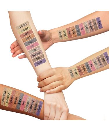 Anglicolor Diamond Glitter Liquid Eyeshadow - Shimmer Eyeshadow & Sparkling Eyeliner Pen - Pink - Lightweight & Smooth - Cosmetics Gift for Girls & Women - Buy Online on GoSupps.com
