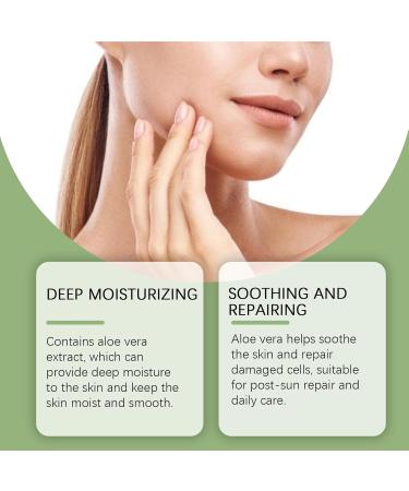 gcdat 99% Organic Aloe Vera Gel- Natural Hydrating Pure Aloe Vera for Soothing Skincare After Sun Care- Calming Moisturizer - Moisturizing Aloe Gel for Skin Face & Sensitive Skin - 2.12 Oz - Buy Online on GoSupps.com