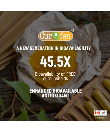 miNATURALS Turmeric Curcumin Fenugreek Supplement with CurQfen for Enhanced Bioavailability - 120 Capsules - Buy Online on GoSupps.com