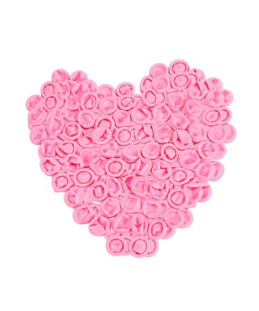 Annhua 150Pcs Latex Finger Cots Finger Covers Pink Disposable Finger Protectors 2.44 * 0.95'' Finger Tips for Beauty Nail Salons Hospitals Laboratories Electronics Waterproof & Anti-Static Pink 100g