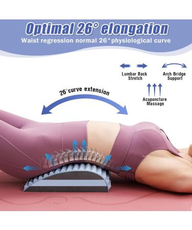 Align Back Extensor Pillow - 2-in-1 Neck & Back Stretcher Cushion for Optimal Support | Refresh Orthopedic Lumbar Pillow - Buy Online on GoSupps.com