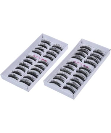 PARMI 20 Pairs Natural Makeup False Eyelash Eye Lashes - Buy Online on GoSupps.com