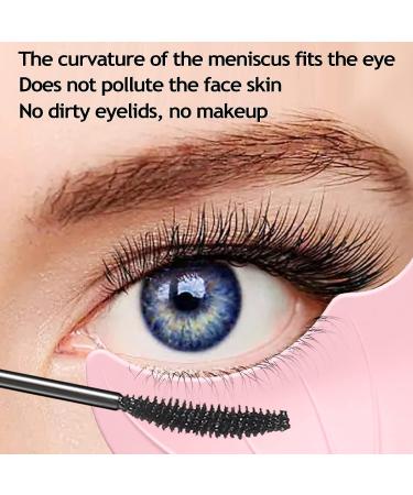 SHANPIN Silicone Winged Eyeliner Stencil & Mascara Guard - Reusable Pink Eyelash Tool - Buy Online on GoSupps.com