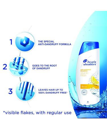 Head & Shoulders Anti Dandruff Shampoo - Lemon Fresh 180 ML | Buy Online for Global Shipping - Buy Online on GoSupps.com