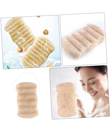Angoily 1pc Bath Cotton Skin Care Sponge Scrub Sponge for Face Charcoal Sponge Makeup Removal Sponge Facial Sponges Exfoliating Sponge Remove Makeup Clean Gum - Buy Online on GoSupps.com