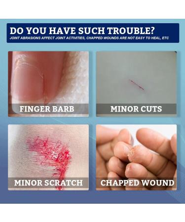 Finger Pavement Skin Tear Repair - Cracked Hands Liquid Plaster | Elastic Waterproof Transparent Barrier (Unit Size A) - Buy Online on GoSupps.com