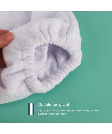 Segbeauty Moufles en cire de paraffine avec ouverture lastique et chaussons avec double tissu ponge pour traitement thermique SPA th rapabath machine paraffine blanc - Buy Online on GoSupps.com