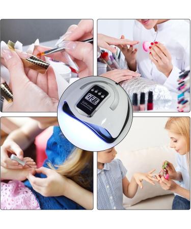 Yorking 280W LED Nail Dryer Lamp - UV Gel Light with Timer & Sensor for Gel Nails Shellac & Toenails - Fast Drying Professional Quality - Buy Online on GoSupps.com