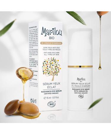 Mariloubio Eye Serum with Argan Oil | Anti-Aging & Hydrating | Best Eye Care for Women - Buy Online on GoSupps.com