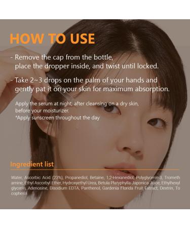 ISNTREE Hyper Vitamin C 23 Serum 20ml - Boost Radiance Even Skin Tone with Vitamin E & Panthenol | Shop Internationally - Buy Online on GoSupps.com