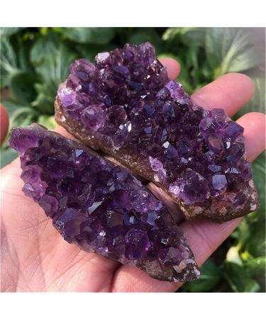 Amethyst Rough Stone Mix Random Dream Amethyst Quartz Crystal Cluster Specimen (Color : 180-200g Size : Mix Random) (Color : 100-130g Size : Mix Random) Mix random 100-130g - Buy Online on GoSupps.com