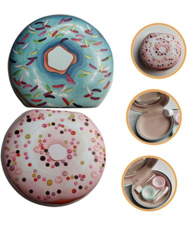 Gleavi Colored Contact Lens Cases - Glitter Containers with Mirror Film - Stylish & Functional Lens Holders for Safe Storage - Buy Online on GoSupps.com