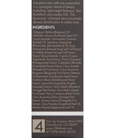 OM4 Fortify: Age-Defying Botanical Stem Cell Facial Oil - Deeply Nourishes & Hydrates Dry/Normal Skin | International Shipping Available - Buy Online on GoSupps.com