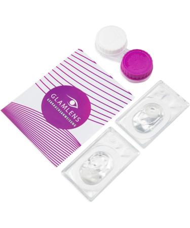 Glamlens Turin Gray Contact Lenses - Natural Gray Colored Silicone Hydrogel Highly Covering 1 Pair (2 lenses) - Dia 14.20 Starch-Free International Shipping - Buy Online on GoSupps.com