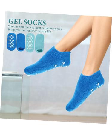 MAGICLULU 2 Pairs Gel Socks Soft Vegetable Gel Miss Commodity - Buy Online on GoSupps.com
