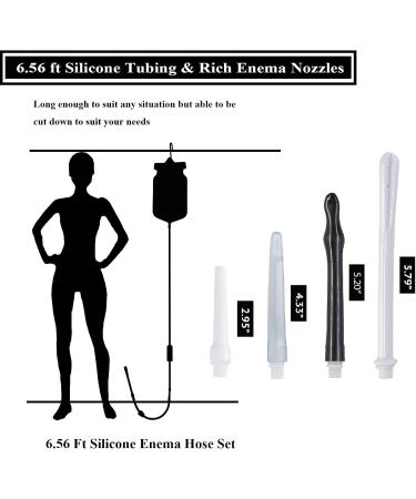 Topquafocus 2L Knlistier-Eimer Kit Leak-Proof Stainless Steel Intestinal Cleaning Bucket for Home Use | Blue - Buy Online on GoSupps.com