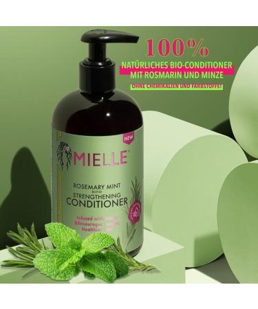 P-Beauty Rosemary Mint Fortifying Conditioner with Biotin 2 x 355ml Fortifying Conditioner for Hair Growth and Split Ends Repairs and Nourishes Hair - Buy Online on GoSupps.com