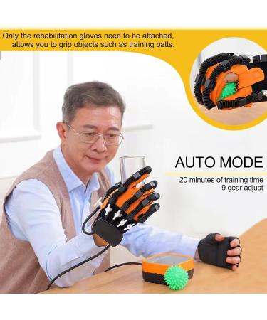 Buy Rehabilitation Robot Glove for Stroke Recovery | USB Rechargeable Hand Therapy Equipment - Left Hand Size M - Buy Online on GoSupps.com