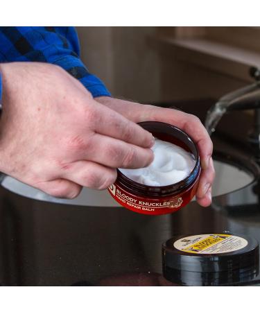 Duke Cannon Bloody Knuckles Hand Repair Balm 5oz - Unscented, Paraben-Free - Buy Online on GoSupps.com
