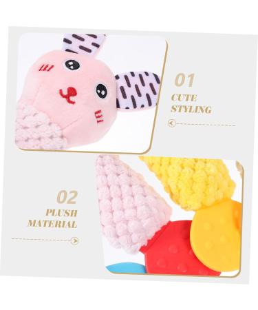 Buy Upkoch 12 STK Interactive Plush Animal Toys - Soft Bell-Weighted Baby Cartoon Toy Set (3 Pieces) - Buy Online on GoSupps.com