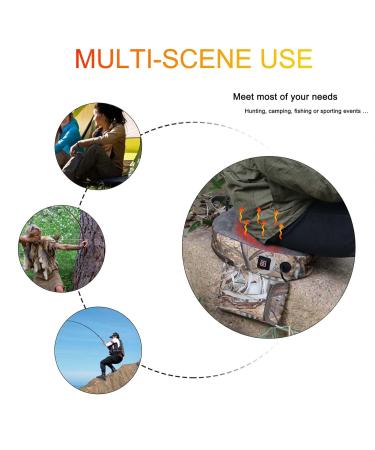 Portable Heated Seat Cushion - Outdoor Sports & Camping Decor | Fishing & Hunting Accessories - Buy Online on GoSupps.com