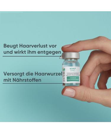 Biolage Anti-Hair Loss Serum - ScalpSync Pro-Aminexil Tonic Ampoules | 10 x 6 ml | Prevent Hair Loss International Shipping - Buy Online on GoSupps.com