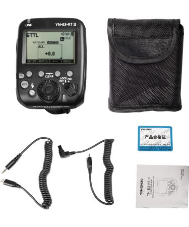 YONGNUO YN-E3-RT II Wireless Transmitter for Canon ST-E3-RT & 600EX-RT(II) - TTL Flash Trigger for YN968EX-RT, YN600EX-RT(II), YN686EX-RT, YNE3-RX - Buy Online on GoSupps.com