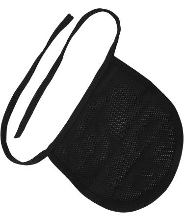 Tracheostomy Neck Protection - Cotton Stoma Covers Dustproof & Pure Air Tube Protection for Laryngectomy - Black - Buy Online on GoSupps.com