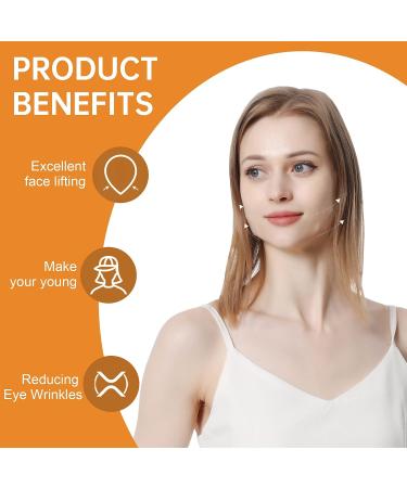 Invisible Face Lift Tape with Elastic Bands and Replacement Tapes - Neck Lift, Double Chin & Wrinkle Patches (8pcs + 40pcs) - Buy Online on GoSupps.com