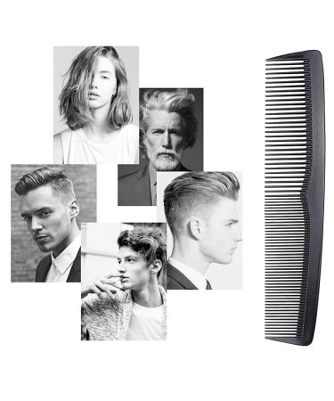 Premium Multifunctional Styling Comb for Men Break-Resistant Antistatic 19cm Coarse & Fine Tooth Hairdresser Comb - Buy Online on GoSupps.com