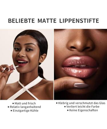 Into You Matte Lip Tint - Long-Lasting Waterproof Lip Gloss & Liquid Blush | Enhance Your Lips' Beauty (EM22) - Buy Online on GoSupps.com