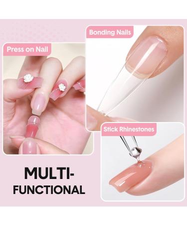 CHARMARK Solid Nail Gel - 30g UV Cured Nails Glue for Press-On & Acrylic Nail Tips | Long-Lasting Manicure Adhesive - Buy Online on GoSupps.com