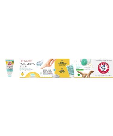 Arm & Hammer Heels & Feet Moisturizing Scrub - Gentle Exfoliator - 1 Pack - Buy Online on GoSupps.com