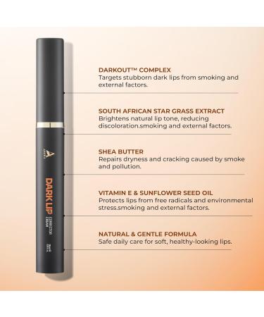 ABERA Dark Lips Corrector Cream Lip Balm For Lightening & Brightening Dark Lips For Men & Women Moisturizing Lip Plumper with Shea Butter Lip Scrub 0.51 Fl Oz (2 BOXES + GIFT) - Buy Online on GoSupps.com