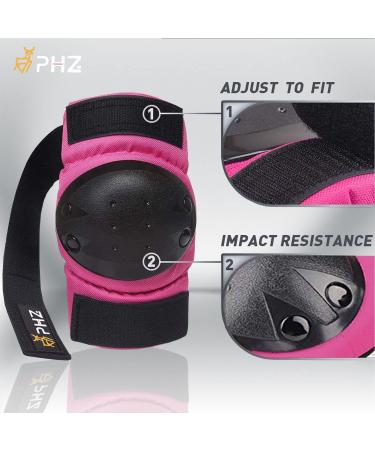 Adjustable Kids/Adults Bike Helmet & Protective Gear Set - Pink Child (Small) | For Scooter, Skateboarding, Biking, Roller Skating | Toddler to Adult Sizes - Buy Online on GoSupps.com