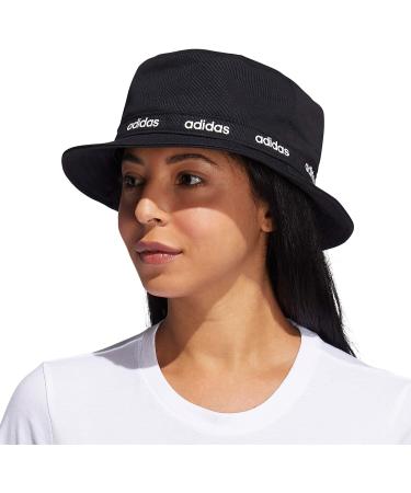 adidas Women's Essentials II Bucket Hat - Black/White - One Size - Buy Online on GoSupps.com
