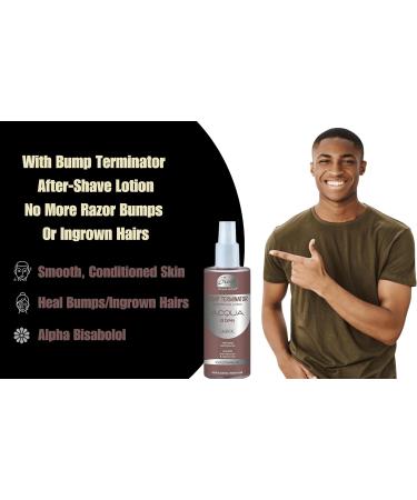 Razor Bump & Ingrown Hair Treatment for Men | ACQUA DI BREEJ AR500 Ingrown Hair Serum & Exfoliator | After Shave Bump Relief - Buy Online on GoSupps.com