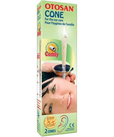 Otosan Ear Cone Couple - Natural Ear Wax Removal for Safe Ear Cleaning | International Shipping Available - Buy Online on GoSupps.com