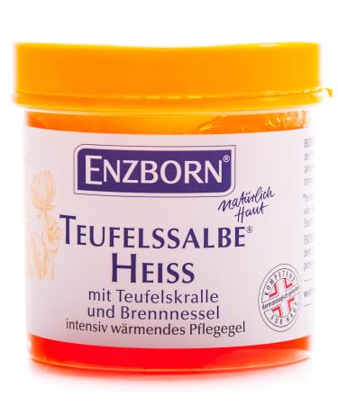 Enzborn Devil's Hot Ointment Intensive Warming Care Gel with Devil's Claw and Nettle 200 ml Unscented 200 ml (Pack of 1) - Buy Online on GoSupps.com