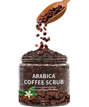Coffee Body Scrub | Coffee Scrub Body Exfoliator | Moisturizing and Exfoliatings Body Face Hand Foot Scrub | Deep Cleansing Body Exfoliator for All Skin Types - Buy Online on GoSupps.com